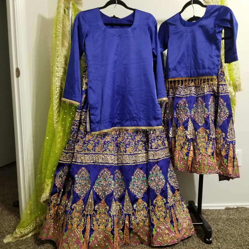 SOLDMommy and me lengha set
